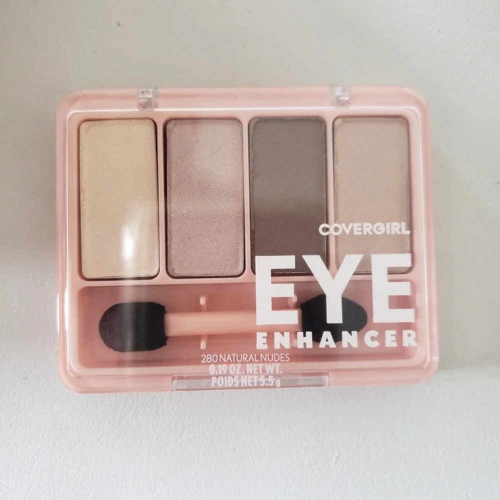 Covergirl Eye Enhancer Eyeshadow Womens 0.19oz 280 Natural Nudes 4 Kit Palette